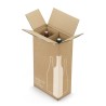 Caisse carton renforcée pour bouteilles