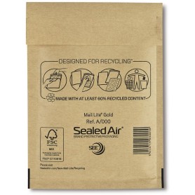 Enveloppes à Bulles Marron - Type J-6 - Format 300x440 mm