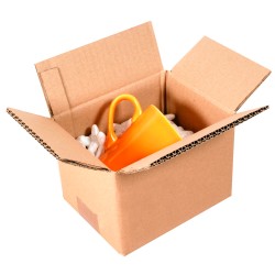 Caisse carton double cannelure