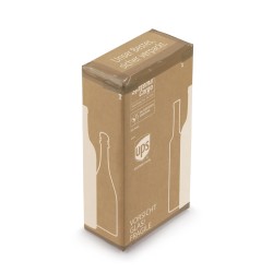 Caisse carton renforcée pour bouteilles