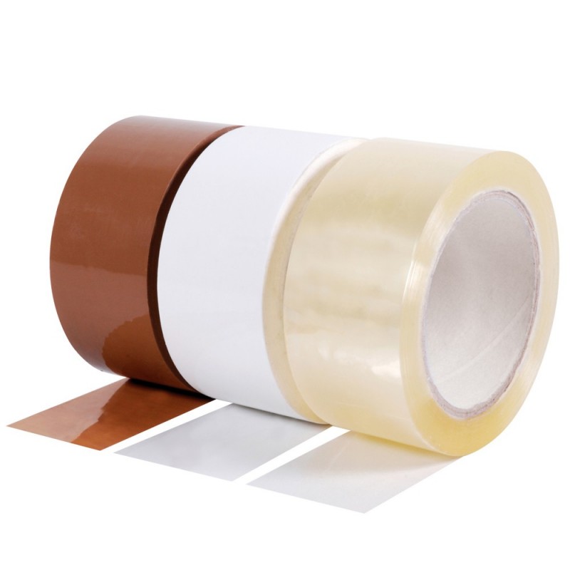 Ruban adhésif polypropylène silencieux TRANSPARENT 48mmx100m